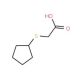 (Cyclopentylthio)acetic acid (CAS 52363-14-1) - chemical structure image
