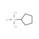 Cyclopentyltrichlorosilane (CAS 14579-03-4) - chemical structure image