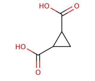 Cyclopropane-1,2-dicarboxylic acid (CAS 1489-58-3) - chemical structure image