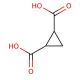 Cyclopropane-1,2-dicarboxylic acid (CAS 1489-58-3) - chemical structure image