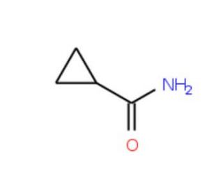 Cyclopropanecarboxamide (CAS 6228-73-5) - chemical structure image