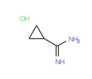 Cyclopropanecarboxamidine hydrochloride (CAS 57297-29-7) - chemical structure image