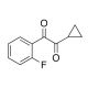 Cyclopropyl 2-Fluorophenyl Diketone (CAS 1391054-37-7) - chemical structure image