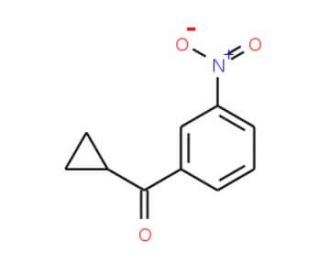 Cyclopropyl-(3-nitrophenyl)methanone (CAS 5680-51-3) - chemical structure image
