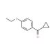 Cyclopropyl 4-ethoxyphenyl ketone (CAS 75343-44-1) - chemical structure image