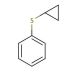 Cyclopropyl phenyl sulfide (CAS 14633-54-6) - chemical structure image