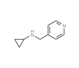 Cyclopropyl-pyridin-4-ylmethyl-amine (CAS 193153-60-5) - chemical structure image