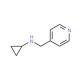 Cyclopropyl-pyridin-4-ylmethyl-amine (CAS 193153-60-5) - chemical structure image