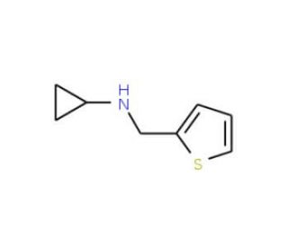 Cyclopropyl-thiophen-2-ylmethyl-amine - chemical structure image