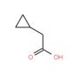 Cyclopropylacetic acid (CAS 5239-82-7) - chemical structure image