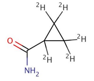 Cyclopropylamide-d5 (CAS 1185054-94-7) - chemical structure image