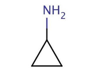Cyclopropylamine (CAS 765-30-0) - chemical structure image