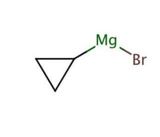 Cyclopropylmagnesium bromide solution (CAS 23719-80-4) - chemical structure image