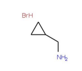 Cyclopropylmethanamine hydrobromide - chemical structure image