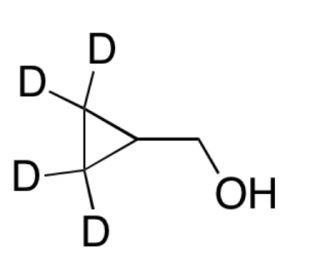 Cyclopropylmethanol-d4 (CAS 91314-18-0) - chemical structure image