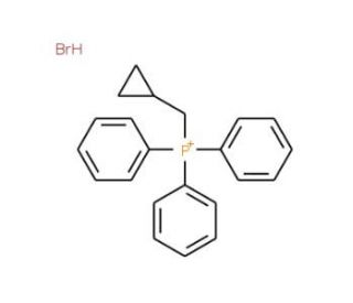 (Cyclopropylmethyl)triphenylphosphonium bromide (CAS 14799-82-7) - chemical structure image