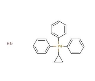 Cyclopropyltriphenylphosphonium bromide (CAS 14114-05-7) - chemical structure image