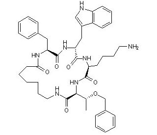 Cyclosomatostatin (CAS 84211-54-1) - chemical structure image