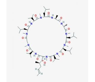 Cyclosporin D (CAS 63775-96-2) - chemical structure image