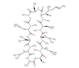 Cyclosporin H (CAS 83602-39-5) - chemical structure image