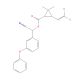 Cypermethrin, solid (CAS 52315-07-8) - chemical structure image