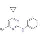 Cyprodinil (CAS 121552-61-2) - chemical structure image