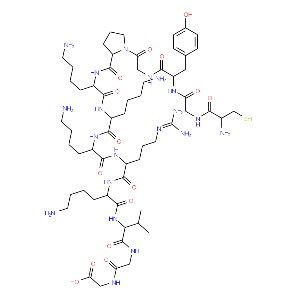 Cys-Gly-Tyr-Gly-Pro-Lys-Lys-Lys-Arg-Lys-Val-Gly-Gly | CAS 104914