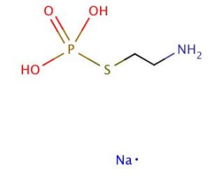 Cysteamine S-phosphate sodium salt (CAS 3724-89-8) - chemical structure image