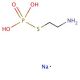 Cysteamine S-phosphate sodium salt (CAS 3724-89-8) - chemical structure image