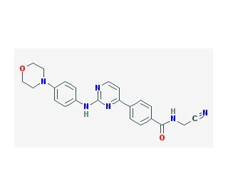 Cyt387 (CAS 1056634-68-4) - chemical structure image
