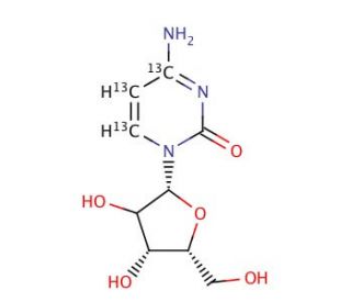 Cytarabine-13C3 - chemical structure image