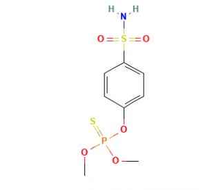 Cythioate (CAS 115-93-5) - chemical structure image