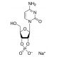 Cytidine 2′:3′-cyclic monophosphate monosodium salt (CAS 15718-51-1) - chemical structure image