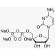 Cytidine 5′-diphosphoric acid trisodium salt (CAS 34393-59-4) - chemical structure image