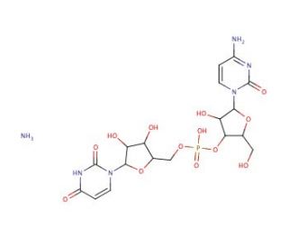Cytidylyl(3&prime; 5&prime;)uridine ammonium salt (CAS 27552-97-2) - chemical structure image