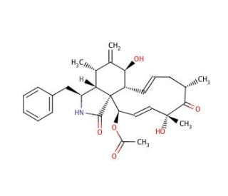 Cytochalasin D (CAS 22144-77-0) - chemical structure image 