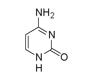 Cytosine (CAS 71-30-7) - chemical structure image