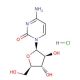Cytosine β-D-arabinofuranoside hydrochloride (CAS 69-74-9) - chemical structure image