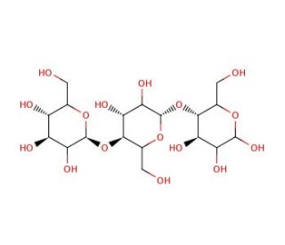 D-(&plus;)-Cellotriose (CAS 33404-34-1) - chemical structure image