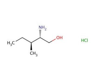 D-(&minus;)-Isoleucinol (CAS 4379-13-9) - chemical structure image