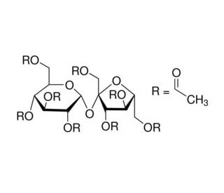 D-(&plus;)-Sucrose octaacetate (CAS 126-14-7) - chemical structure image