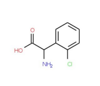 D-(2-Chlorophenyl)glycine (CAS 86169-24-6) - chemical structure image