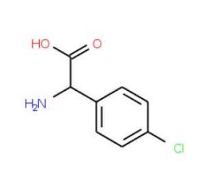 D-4-Chlorophenylglycine (CAS 43189-37-3) - chemical structure image