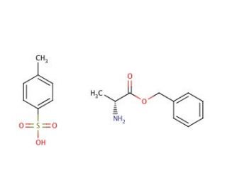 D-Alanine Benzyl Ester p-Toluenesulfonate Salt (CAS 41036-32-2) - chemical structure image