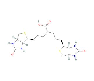 D-Biotin Dimer Acid (CAS 1163708-46-0) - chemical structure image