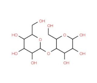 D-Cellobiose (CAS 528-50-7) - chemical structure image
