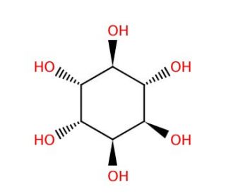 D-chiro Inositol (CAS 643-12-9) - chemical structure image