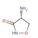 D-Cycloserine (CAS 339-72-0) - chemical structure image