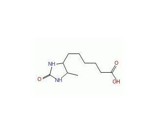 D-Desthiobiotin (CAS 533-48-2) - chemical structure image