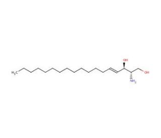 D-erythro-Sphingosine (CAS 123-78-4) - chemical structure image